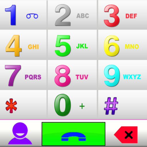 THEME WHITE COLORS EXDIALER icon