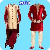 Men Sherwani Dress Designs Photo Maker 2019 on 9Apps