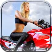 Adult Sexy Custom Bike Poker