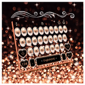 Rose Gold Pearl Keyboard Theme icon