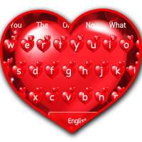 Red Heart Love Keyboard on 9Apps