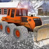 3D Snow Truck Driver icon
