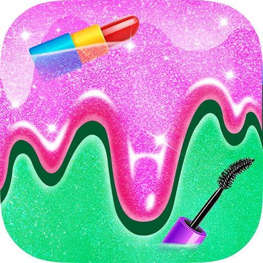 Pastel Makeup Slime - Rainbow Slime Simulator icon