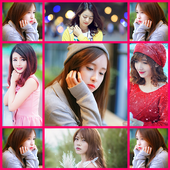 Picture Grid Collage icon