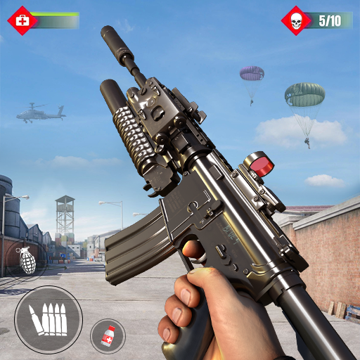 Real Commando Shooter: FPS Shooting Games Free 3D icon
