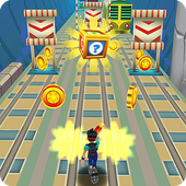 Super Subway Train : Surf 3D icon