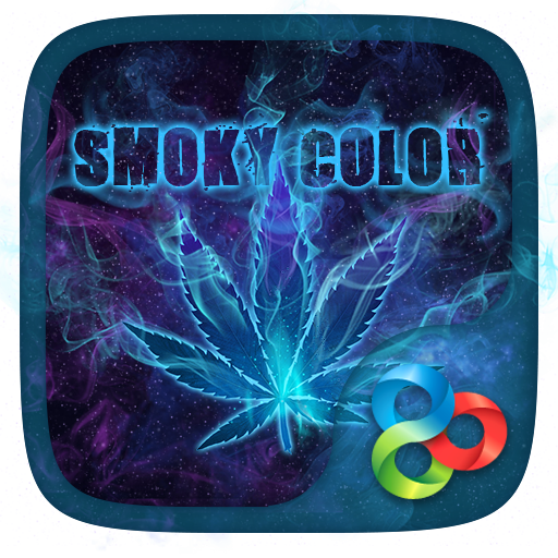 Smoky Color Parallax Go Launcher Theme icon