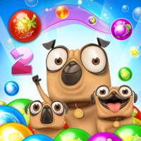 Pug Pop Bubble Shooter 2: Adventure Rescue Bulldog