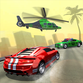 US Army Crazy Car Traffic Racing Game icon