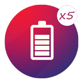 5X жылдам батерия қуаттағыш icon