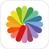 Photo gallery style of iOS 9 icon