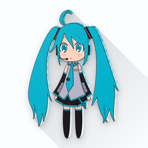 Chat Sticker WA Hatsune Miku Anime WAStickerApps icon