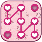 ikon Heart Pattern Lock Screen