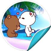 Lovely Bears Stickers For Whatsapp - WASticker