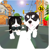 Kitten Cat Craft: Cat Vs Dog 2 icon