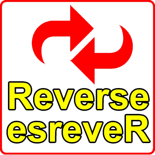 Reverse Text Backward icon