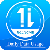 Data Manager : Daily Data usage monitor icon