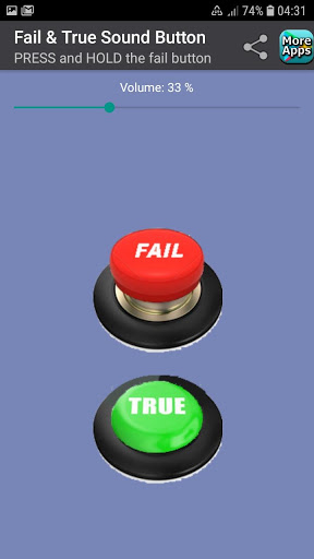 Fail & True Sound Button screenshot 2