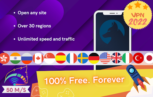 Wolk VPN - Fast and Unlimited screenshot 1