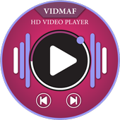 Vidmaf HD player: Sx video player 2020 icon