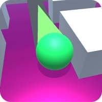 Roller Splash 3d : Split ball paint and roll sky