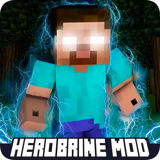 Herobrine Mod For MINECRAFT Pocket Edition | 2021 icon