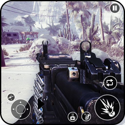 Gunner WinterLand War Guns Simulator : War weapons icon