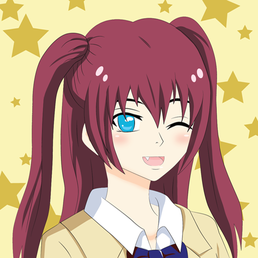 Anime School Girls Dress Up Games icon