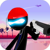 Stickman Crime Thug Action icon