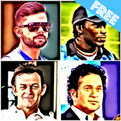 Cricket Quiz : Guess The Cricketer Game Free 2017 icon