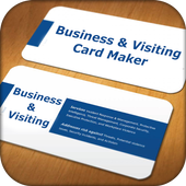 Business &amp; Visiting Card Maker icon