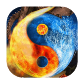 Dragons live wallpaper أيقونة