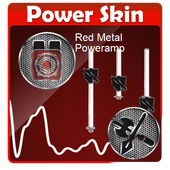 Red Metal Poweramp icon