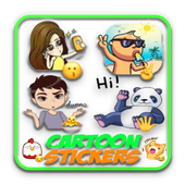New Cartoon Sticker for WhatsApp 2019 icon