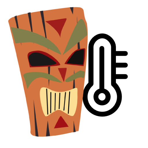 Tiki Weather - Fun Cartoon Rain Dance Forecast icon