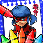 Coloring Miraculos Ladybug And Cat Noir icon