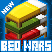 Bed Wars Karte Minispiel für Handwerk MCPE mod icon