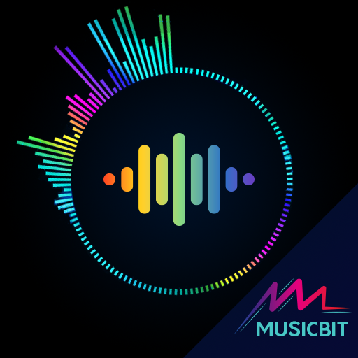 Music Bit Wave Particle.ly - Video Status Maker icon