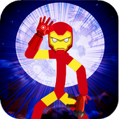 Stickman Super Heroes Fighting - Warrior Battle icon