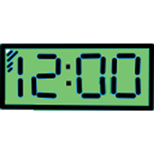 Digital 24 Clock widget icon