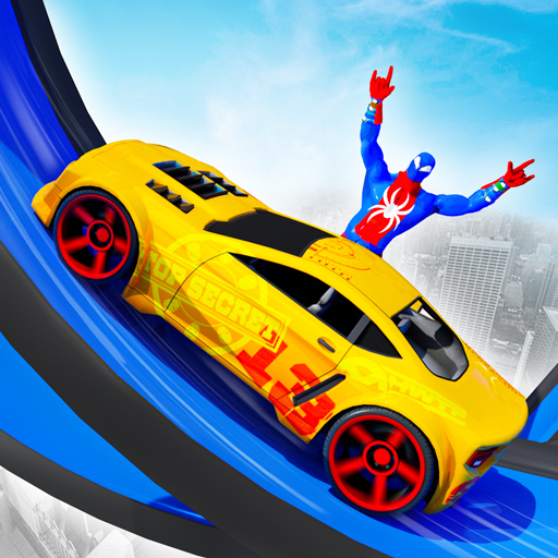 Spider Superhero Mega Ramp Car icon