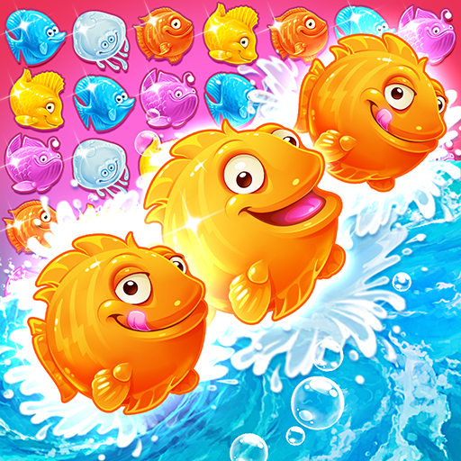 Mermaid -puzzle match-3 trésor icon