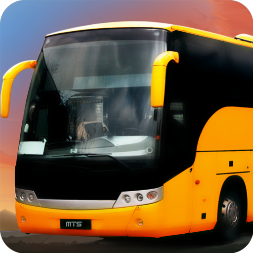 Uphill Climb Bus Drive-offroad icon