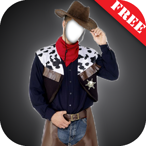 Cowboy Suit Photo Montage icon