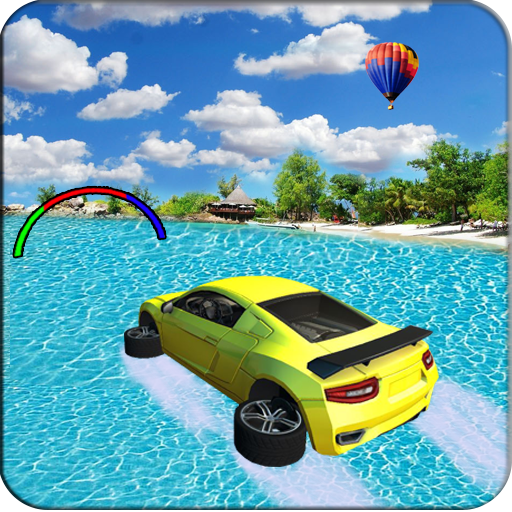 Water Surfer Car Floating Race icon