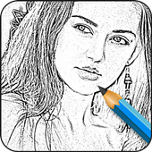 Pencil sketch photo Maker icon