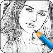 Pencil sketch photo Maker