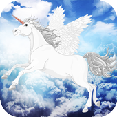 Unicorn Sky World icon