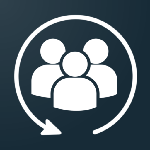 Export contacts icon