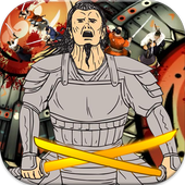 Last Shadow samurai Warrior - Hard level icon